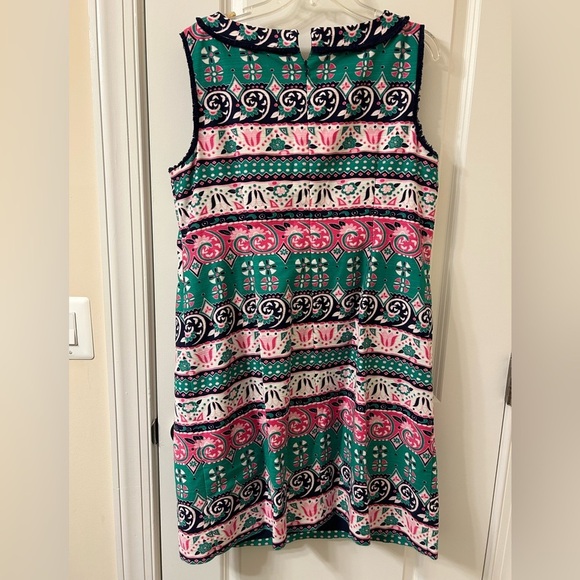 Talbots Multicolor Patterned Mini Dress - Picture 3 of 6